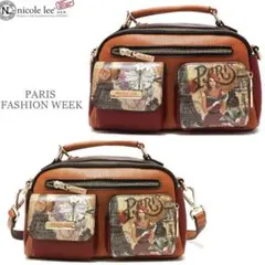 新品✨NICOLE LEE ニコールリー ミニショルダーバッグ ハンドバッグのサムネイル