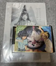 ヒカルの碁 原画展 クリアファイル ミニ色紙コレクション 2点セット