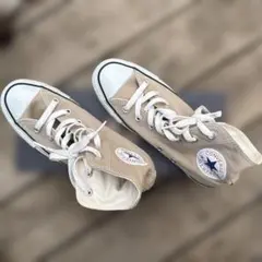 Converse All Star ベージュ スニーカー 5.5 ベージュ 箱