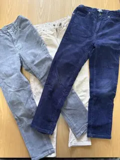 beams キッズ140 長ズボン　3枚セットのサムネイル