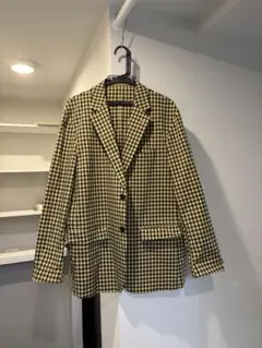 MARNI テーラードジャケット チェック柄