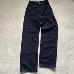MOUSSY バギーパンツ　ハイウエスト　デニム・ジーンズ　サイズ25(M)