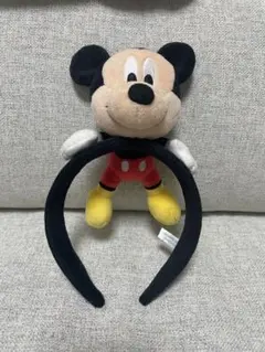 ミッキーマウス ぬいぐるみカチューシャ