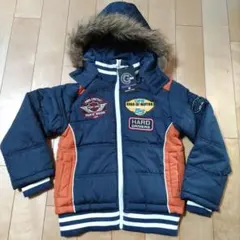 新品　男の子　フード付コート　ジャケット　アウター 140cm　ネイビー