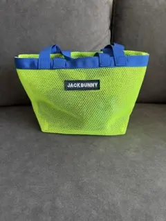 JACK BUNNY メッシュトートバッグ ネオンイエローのサムネイル