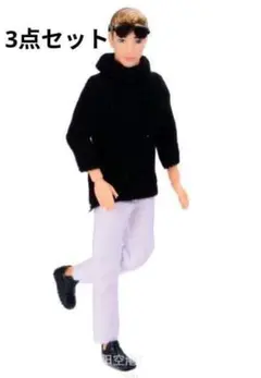 バービー人形 ケン KEN リカちゃんパパ コート 服 アウトフィット 721