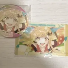 かぐや　「超かぐや姫！」缶バッジ　トレーディングカード