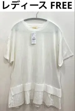 earth music&ecologyドッキングプリーツニットプルオーバーフリーのサムネイル