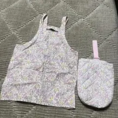 花柄　エプロン　袋　セット　まとめ売り