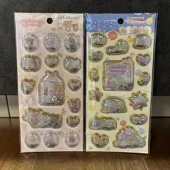 キラっとぷくぷくエアーシール　すみっこぐらし　リラックマ 2枚