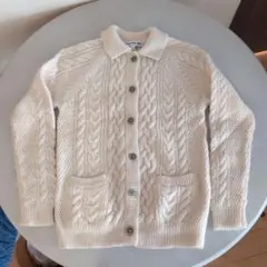 UNIQLO×INES DE LA FRESSANGE ケーブル編みカーディガン