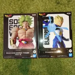 ドラゴンボールZ フィギュア ベジータⅡ ブロリー Ⅱ 2点セット