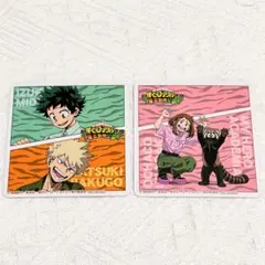 僕のヒーローアカデミア ヒロアカ コースター 緑谷出久 爆豪勝己 麗日お茶子