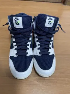 Nike ハイカットスニーカー ネイビー/ホワイト/グリーン