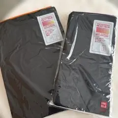 ユニクロ　ヒートテックUネックT長袖&ヒートテックタイツ　100センチ　新品
