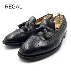 《超美品》REGAL リーガル タッセル ビジネスシューズ レザー 25.5cm