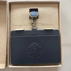 【新品】スターバックス リール付きカードホルダー スターリワード