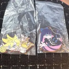 パンティ＆ストッキングwithガーターベルト ラバーマスコットキーホルダーセット