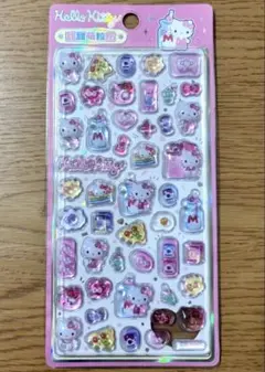 r*様 サンリオ　キティ　ぷっくり立体シール　①