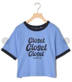w closet プリントリンガーTシャツのサムネイル