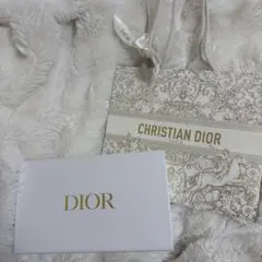 DIOR ショップ袋とリボンセット