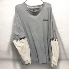CONVERSE グレー 長袖カットソー 3L