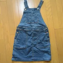 UNIQLO デニムジャンバースカート 150