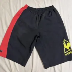 ルコック　ショートパンツ　黒　赤　トレーニング　メンズ