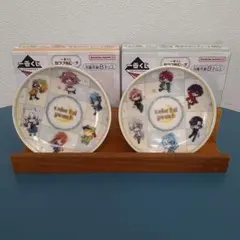 カラフルピーチ　一番くじ　ミニプレートセット　るな　えと　うり　ゆあん　じゃぱぱ