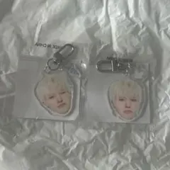 treasure ジョンファン 顔アクキー ガチャ セット