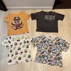 キッズ 半袖Tシャツ 4枚セット まとめ売り　90 95のサムネイル