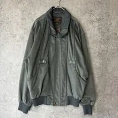 VINTAIGECLUBヴィンテージクラブ ブルゾンMミリタリーY2Kスエード風