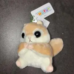 【匿名配送:新品タグ付】モモンガなんだモン ももまる ぬいぐるみキーホルダー