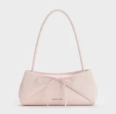 CHARLES & KEITH ピンク ショルダーバッグのサムネイル