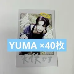 &TEAM back to life チェキ風トレカ YUMA ユウマ 40枚