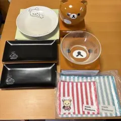 リラックマ 食器、ポーチ7点セット