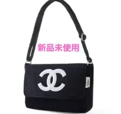 CHANEL 【新品!未使用】ノベルティ ショルダーバッグ ココマーク白 BTS