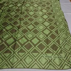 PIERRE BALMAIN 幾何学模様スカーフ