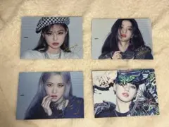 BLACKPINK クリスマスカード 4枚セット