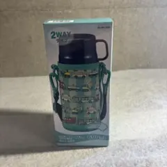 キャプテンスタッグ 2way 水筒 ステンレスボトル600ml