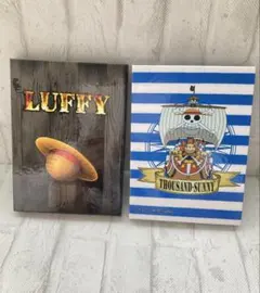ワンピースメモ帳2冊　ONE PIECE グッズ