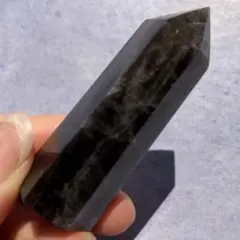 【大特価！虹入り！早い者勝ち】最強魔除け　天然石　モリオン　ポイント26