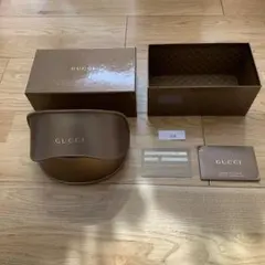 GUCCI太陽眼鏡盒空盒 附卡片