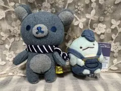 新品】倉敷デニムハウス限定⭐︎ぶらさげぬいぐるみ⭐︎すみっコぐらし