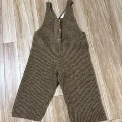 ZARA baby サロペット　ニット