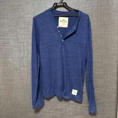 Hollister 長袖ヘンリーネックシャツ S