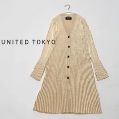 最高峰 ヒロココシノ プリーツ シアー 変形ワンピースチュニック