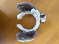 スヌーピー カチューシャ　ブラウン