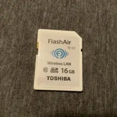［未使用］TOSHIBA FlashAir W-03 16GB SDカード