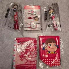 【ペコちゃんのミニ雑貨】不二家ミルキーキッズ　5種セット